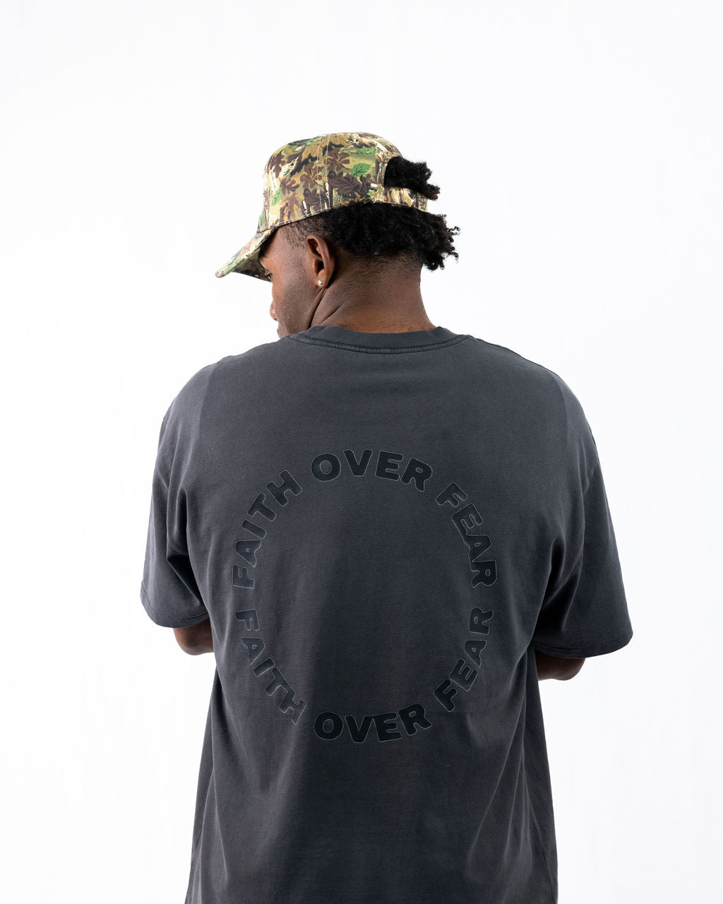 ◆FLARE UP◆ Handmade Twisted TShirt FL119Charcoal FL-119_Ch Handmade Twisted T-Shirt (FL-119_Charcoal) - FLAREUP | 60